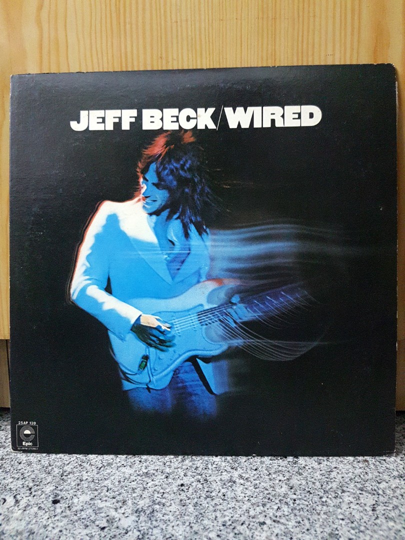 JEFF BECK ジェフ ベック WIRED BLUEBERRY VINYL レコード LP 