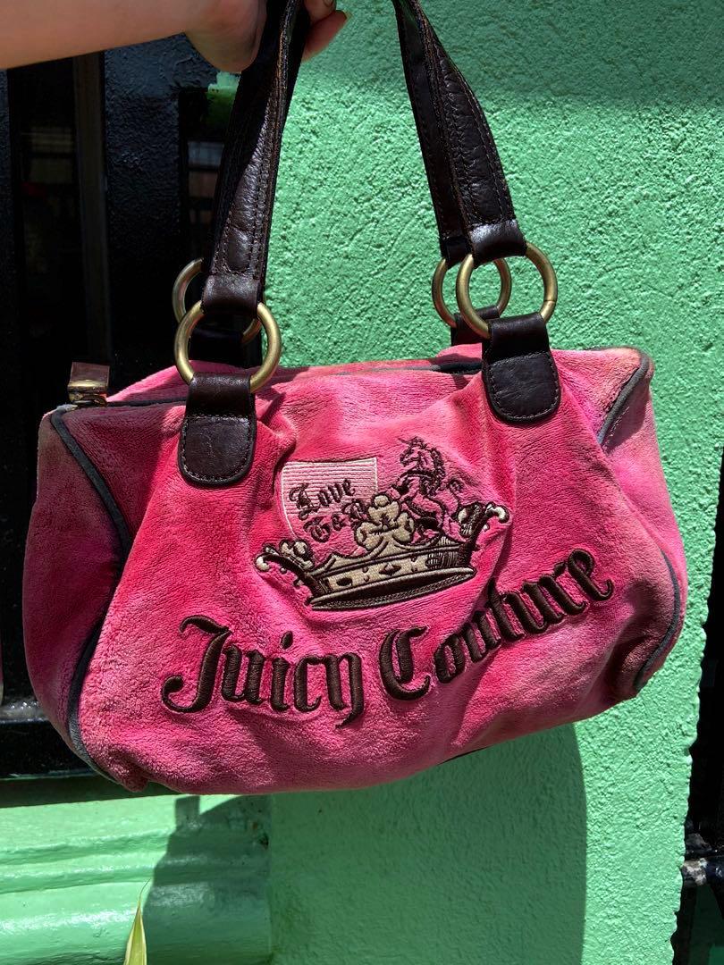 JUICY COUTURE Handbag Tote Hot Pink NWT Large Authentic | eBay