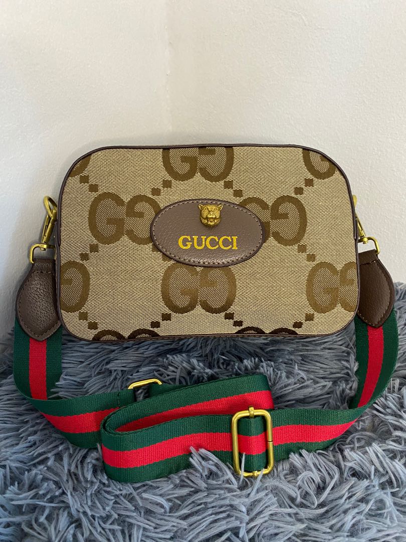 Jumbo GG Ophidia Camera Bag, Luxury, Bags & Wallets on Carousell