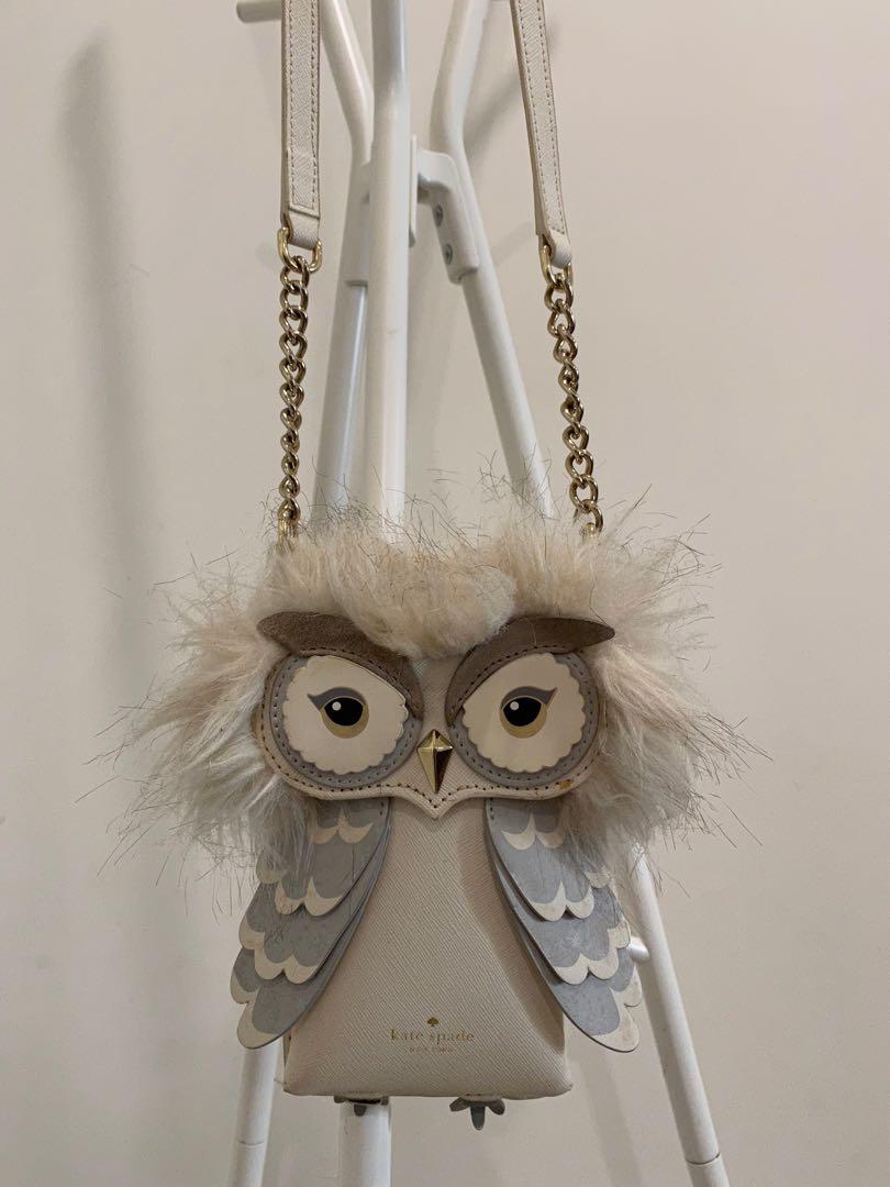 Kate spade owl phone crossbody sales
