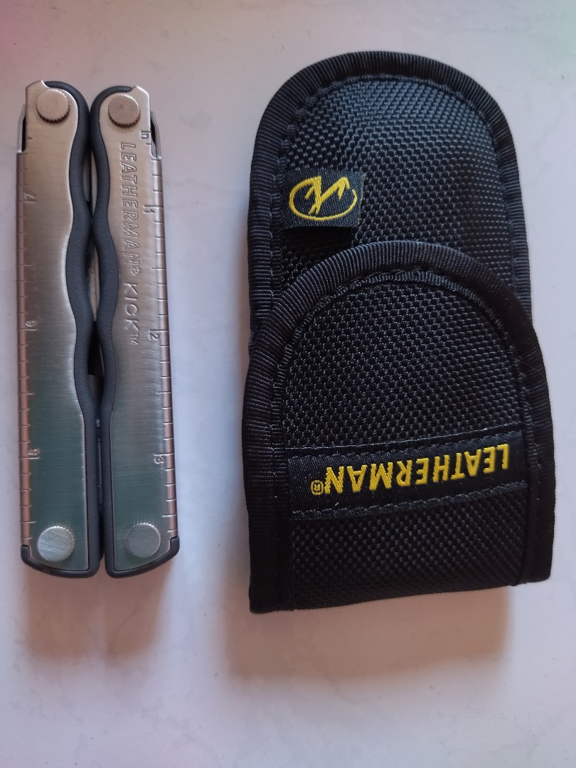 Leatherman multi tool kick, Sports Equipment, Hiking & Camping on Carousell