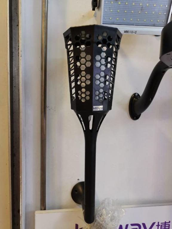 LED Solar Torch Light (Light control), Furniture & Home Living