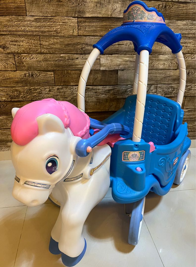 Little Tikes Princess Horse & Carriage Ride On Car Cozy Coupe USA