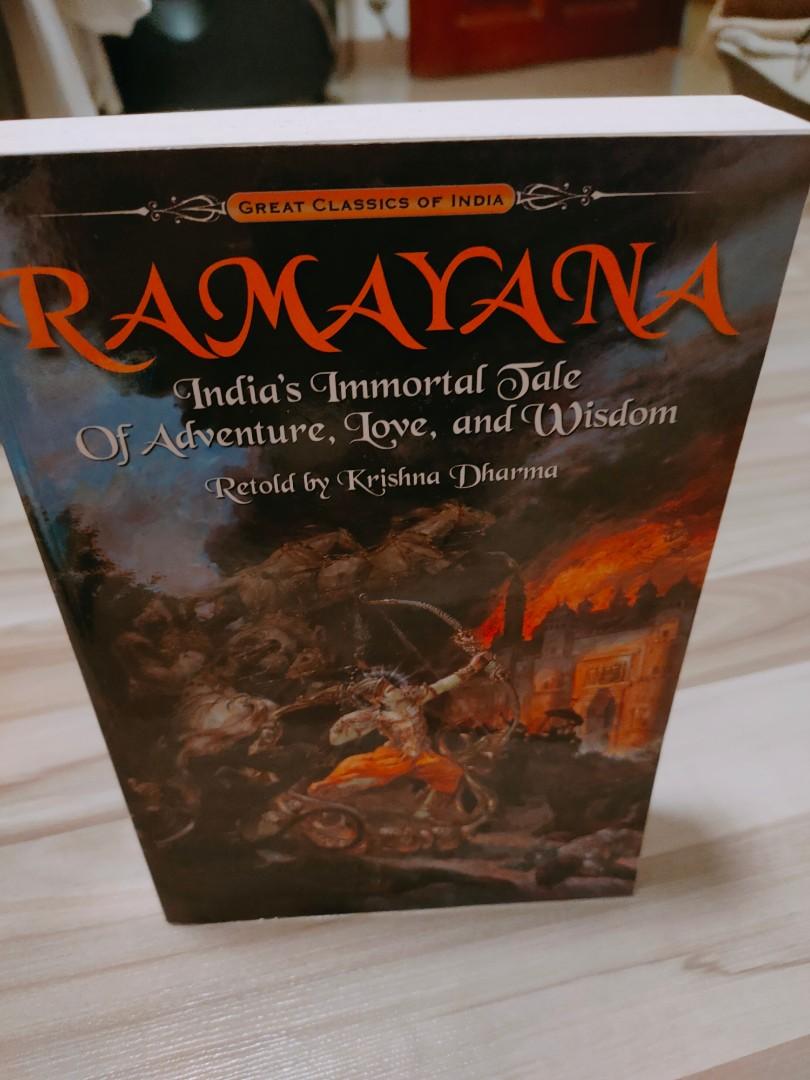 Mahabharata/Ramayana, Hobbies & Toys, Books & Magazines, Religion Books ...