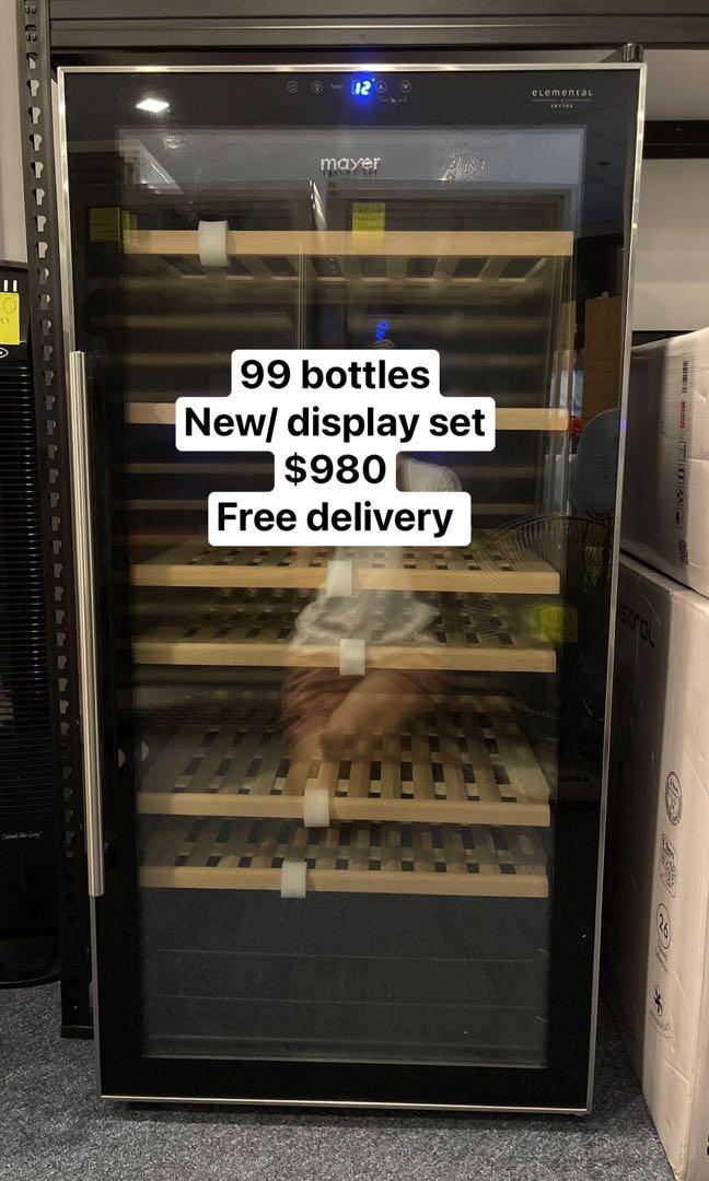 MAYER MMWC99MAG WINE CHILLER (99 BOTTLES), TV & Home Appliances