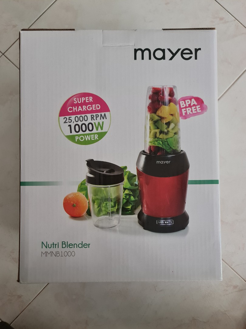Mayer Nutri Blender, TV & Home Appliances, Kitchen Appliances, Juicers