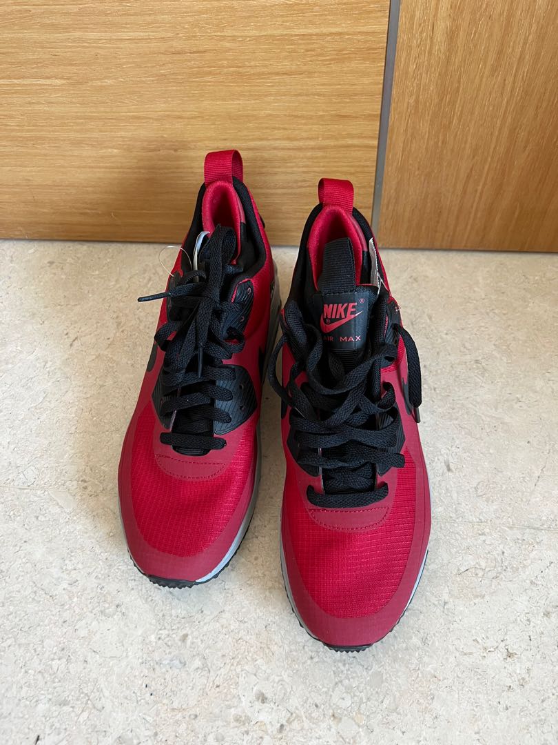 Nike air max 90 mid hotsell winter gym red