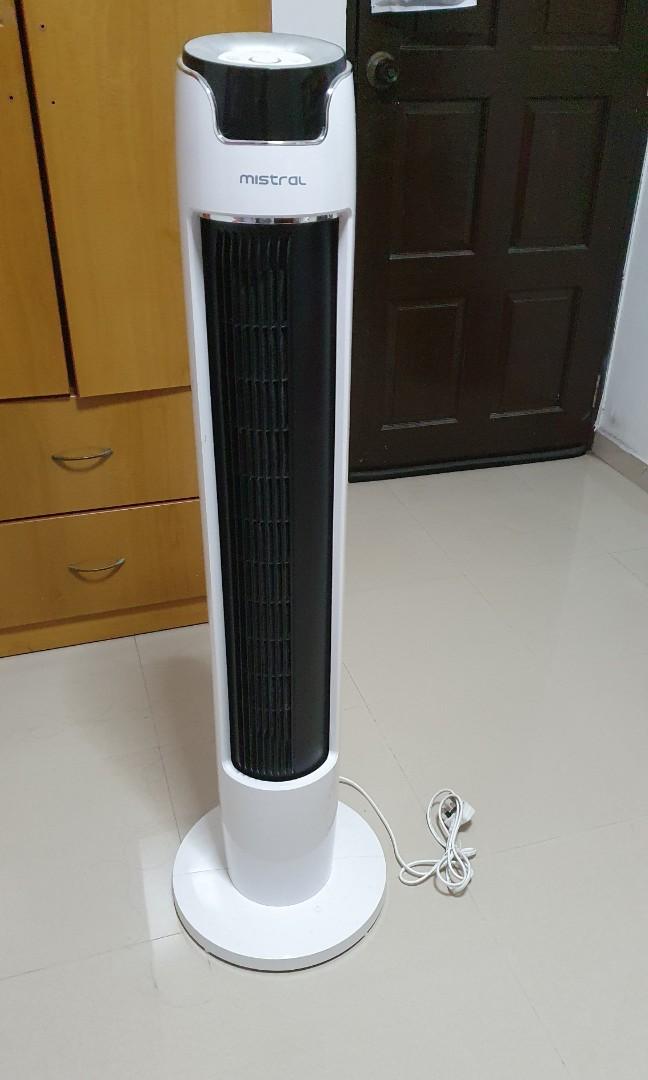 Mistral Tower Fan MFD4880R, Furniture & Home Living, Lighting & Fans, Fans on Carousell