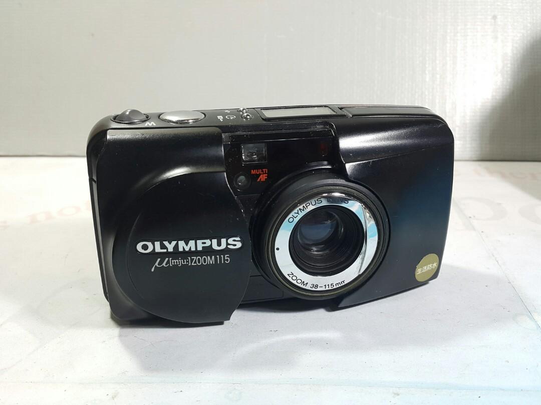 MJU Zoom 115 Black Excellent (Category: Cameras) located in Paranaque City. Submitted by vintagepopsicle (Listing ID 1159765679, Image 1). Description: Please make reading a habit. MJU Zoom 115 Black in very good working order. Please examine actual photos posted here. Flash is working and may sometimes need a little lift because the spring maybe slow to go up. We can do a demo video that this unit works and functions properly. Not film tested. G