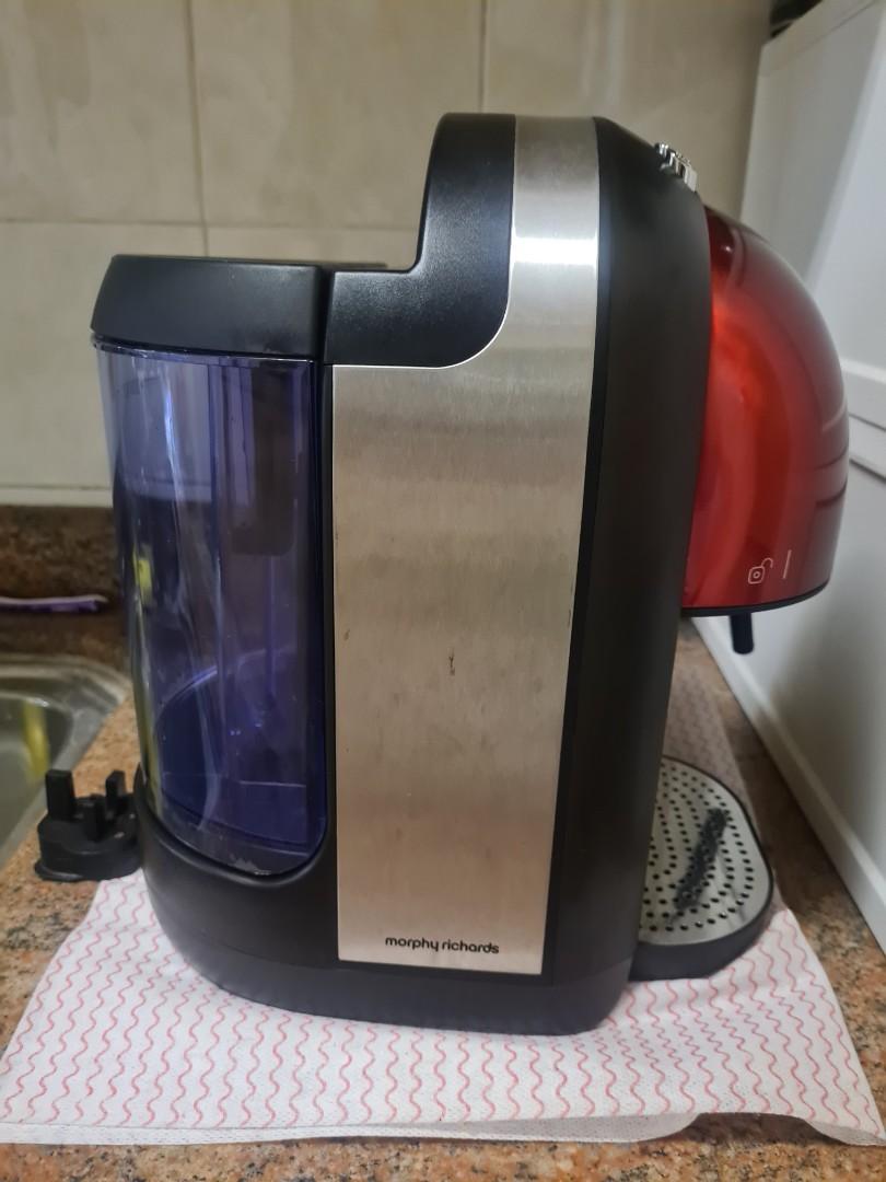 Morphy Richards Accents Espresso Coffee Maker Red, TV & Home Appliances