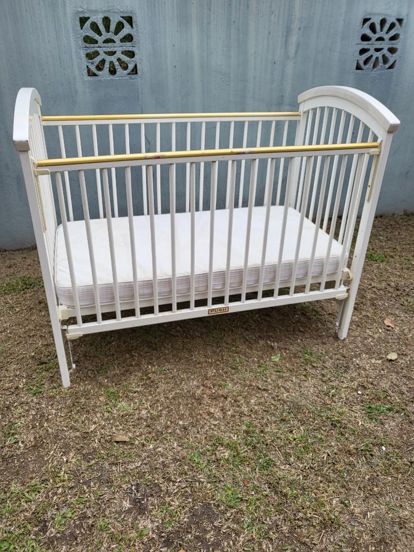 Mothercare Baby Cot with mattress Babies Kids Baby Nursery