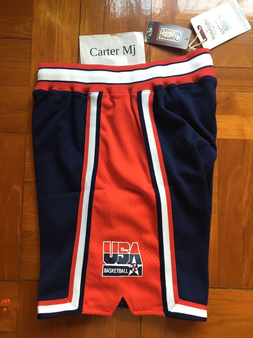 Mitchell and ness dream team shorts best sale