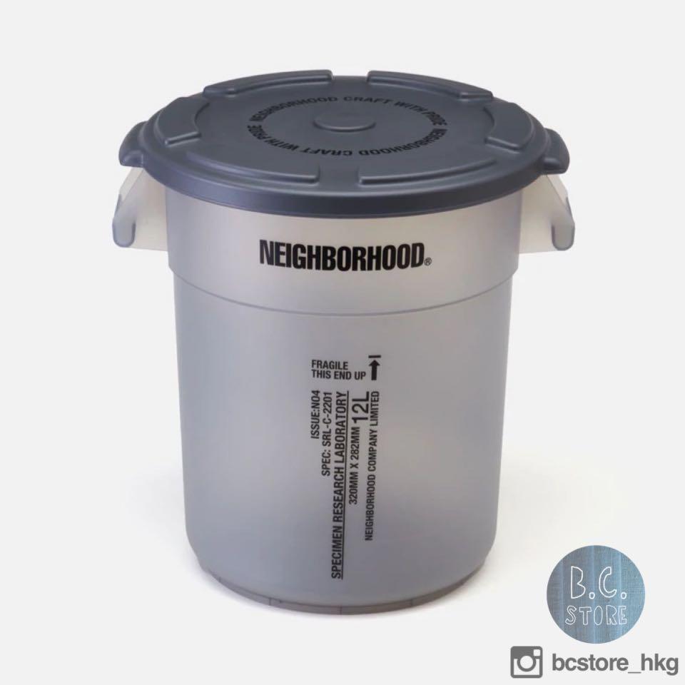 NEIGHBORHOOD SRL . THOR / P-ROUND CONTAINER 22SS, 傢俬＆家居, 戶外