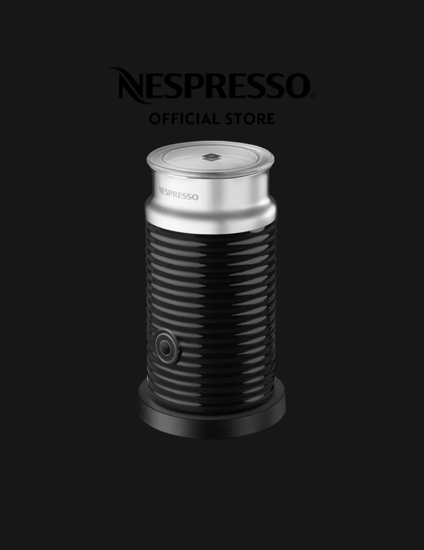 Nestle Nespresso Aeroccino3 Black Milk 