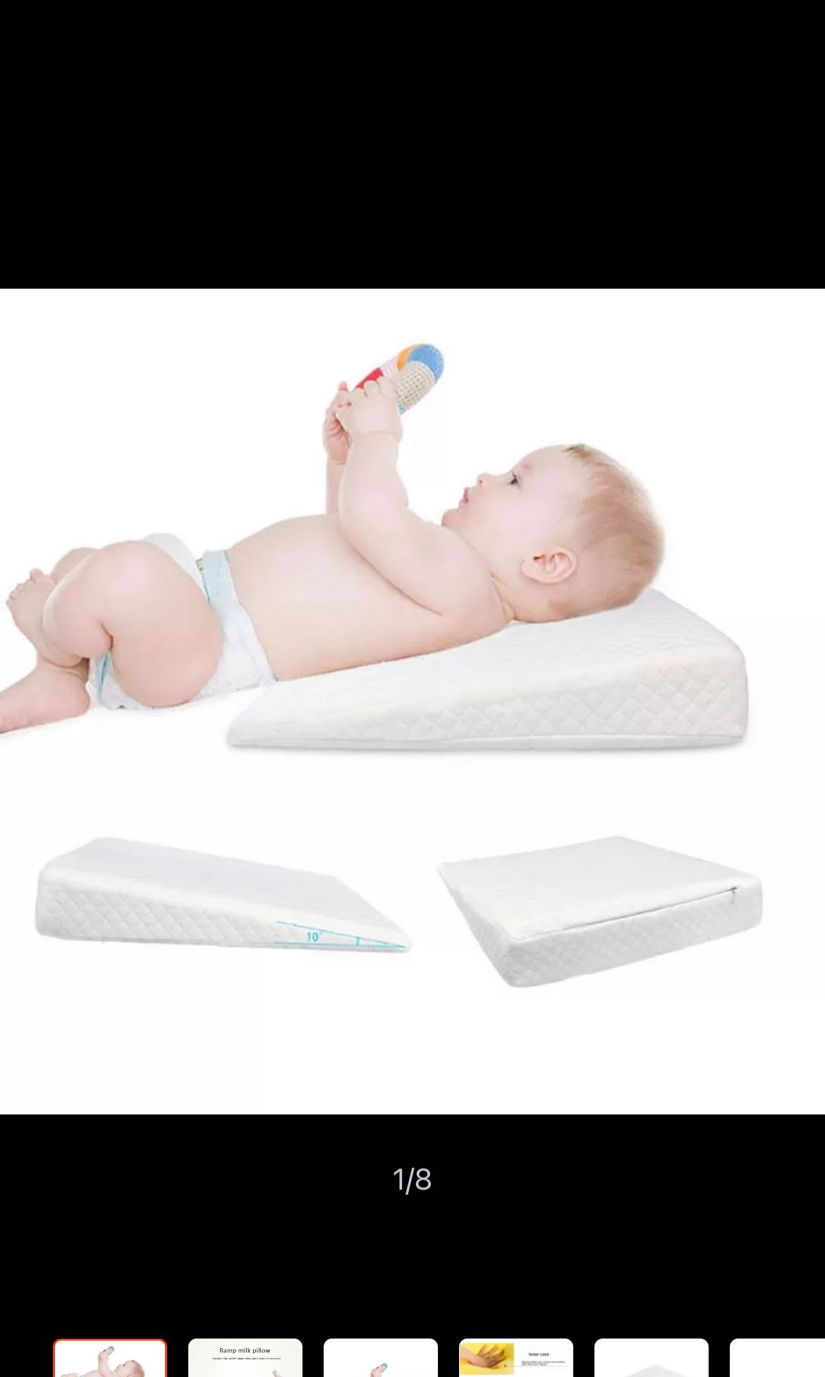 Baby pillow clearance for acid reflux