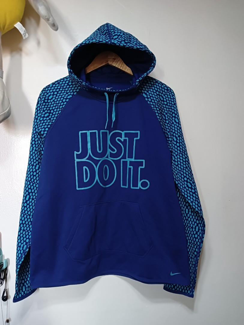 just do it colorful hoodie
