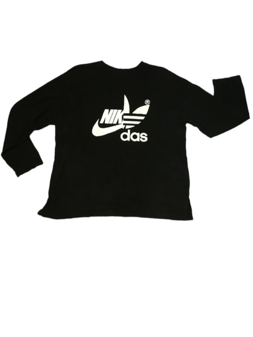 Nike X adidas Parody Tee