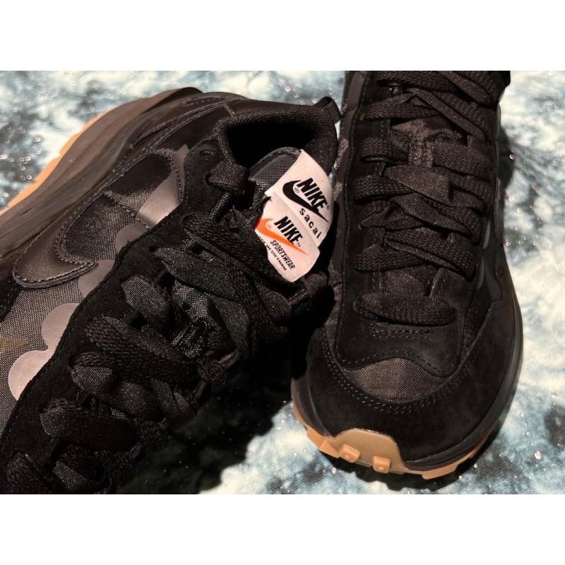 Nike x sacai vaporwaffle 黑膠底聯名款26.5, 他的時尚, 鞋, 運動鞋在