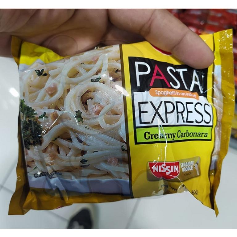 Nissin Pasta Express Creamy Carbonara (20 x 60g), Food & Drinks