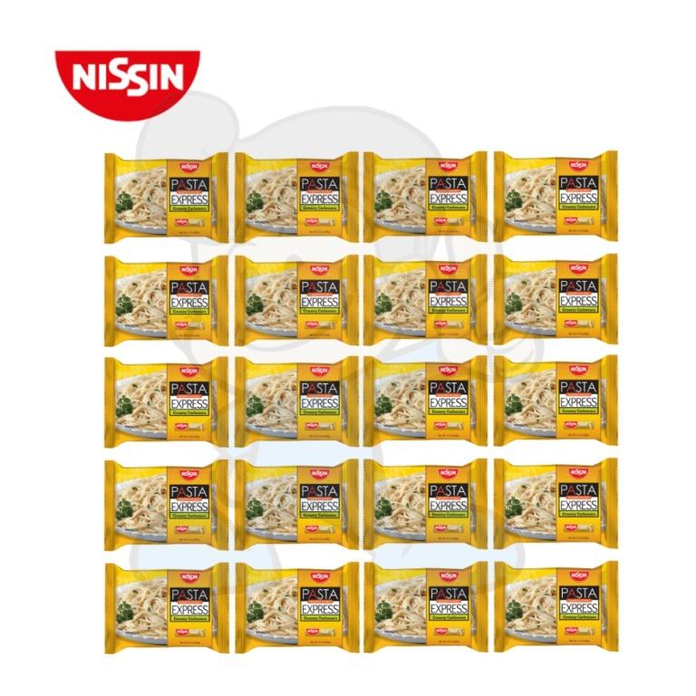 Nissin Pasta Express Creamy Carbonara (20 x 60g), Food & Drinks