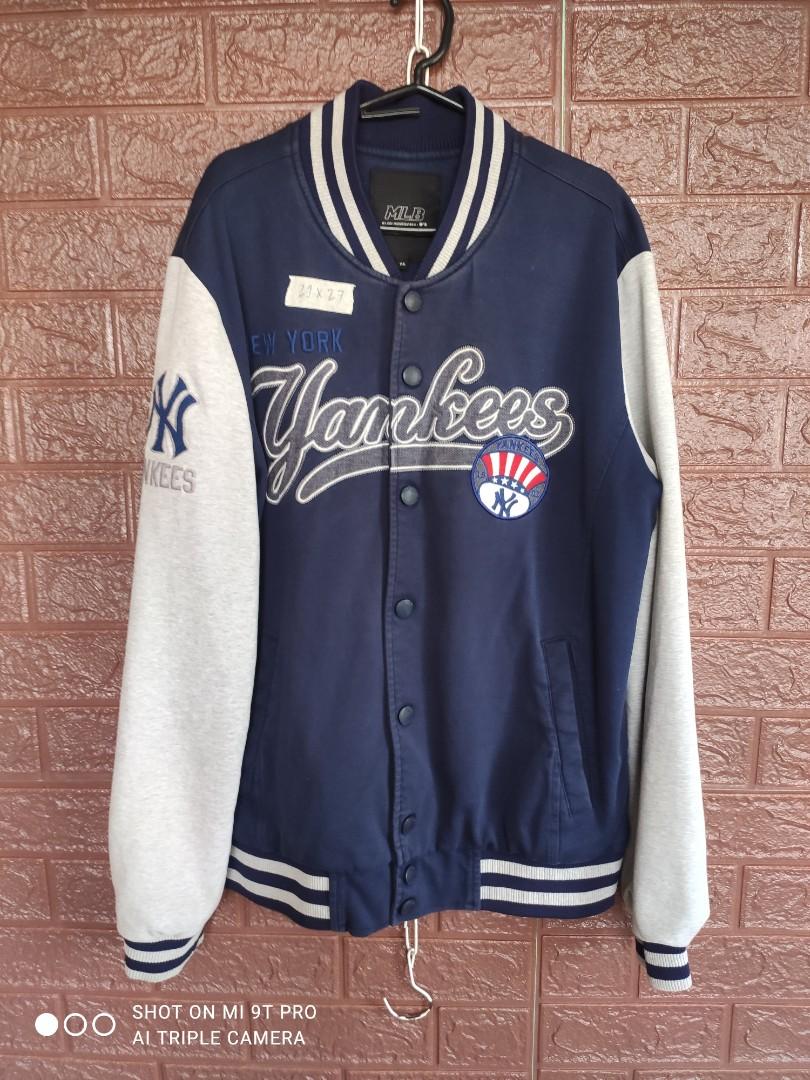 New York Yankees Varsity New Era MLB Jacket Navy  TAASScom Fan Shop