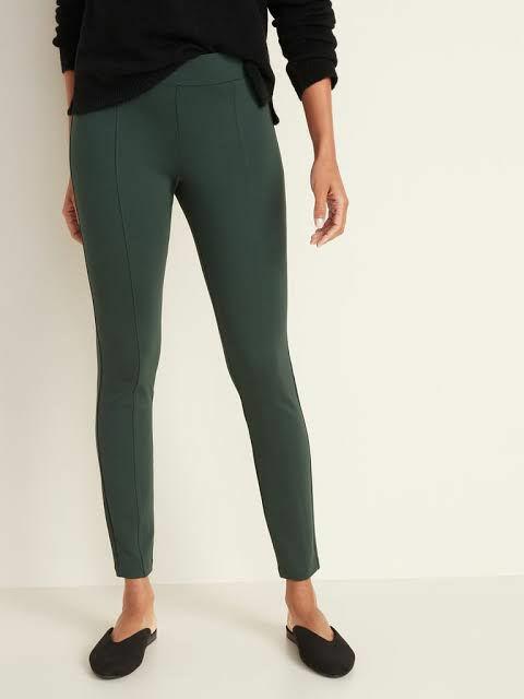 Old** ponte knit pants, Fesyen Wanita 