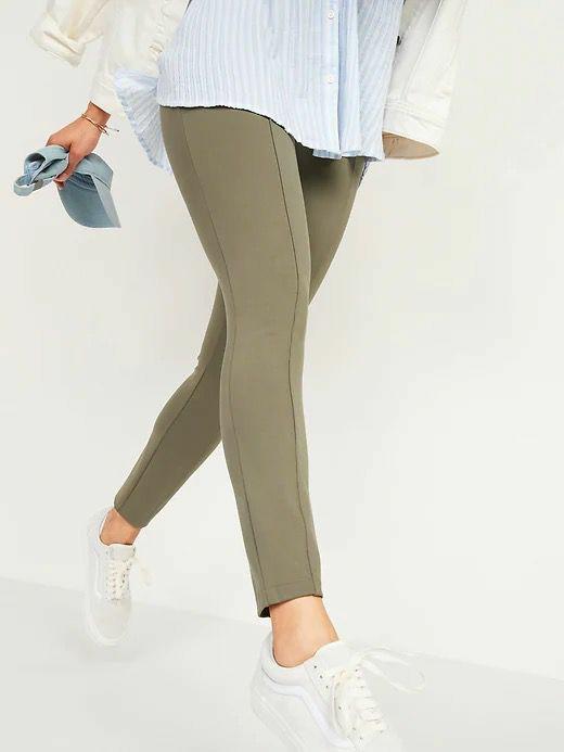 Old** ponte knit pants, Fesyen Wanita 