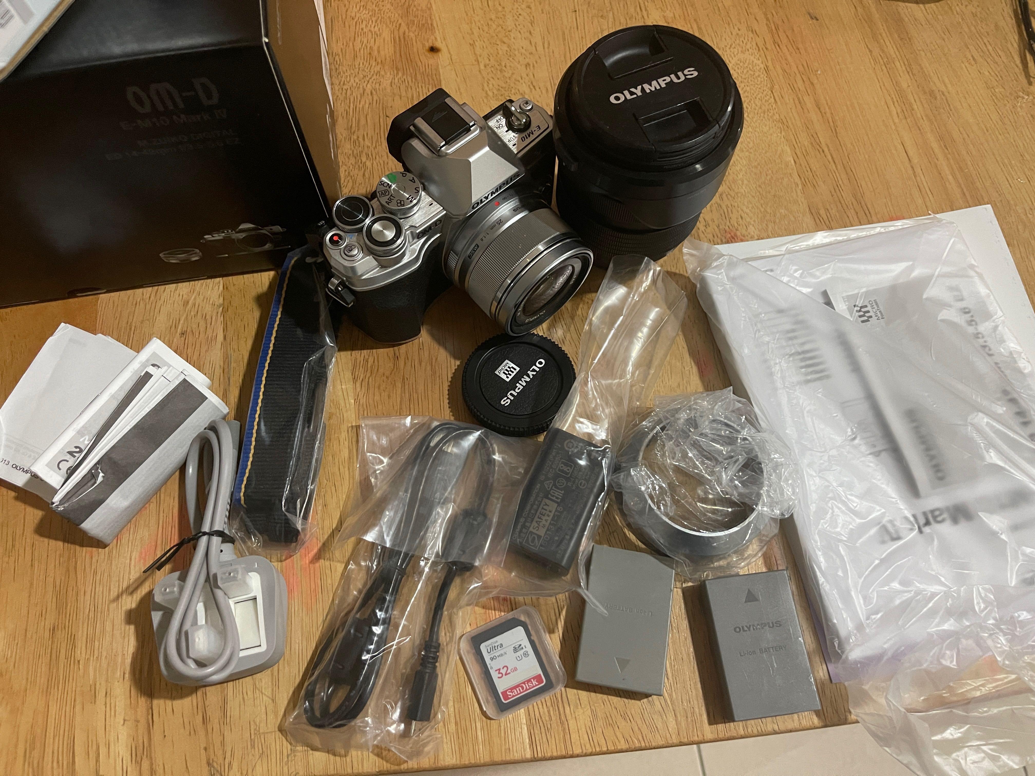 Olympus EM10 Mark IV, Photography, Cameras on Carousell