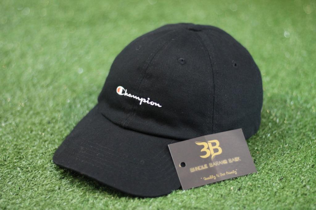 Champion baseball clearance cap black