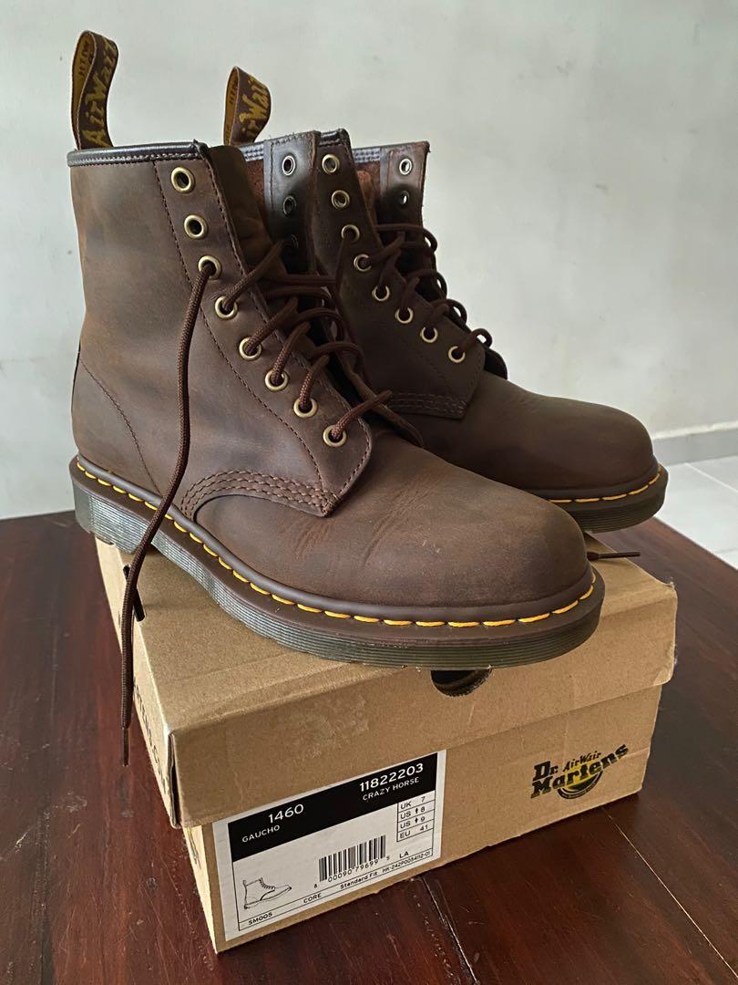 Dr martens crazy horse sales size 9