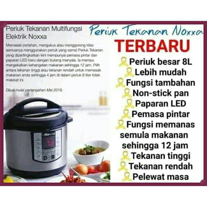 Periuk Noxxa TV Home Appliances Kitchen Appliances Cookers on