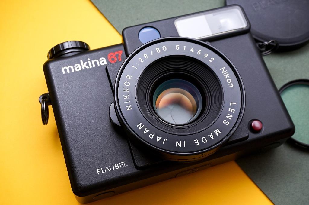 マキナ67 PLAUBEL makina67 NIKKOR 1:2.8 /80 MINT-】PLAUBEL Makina