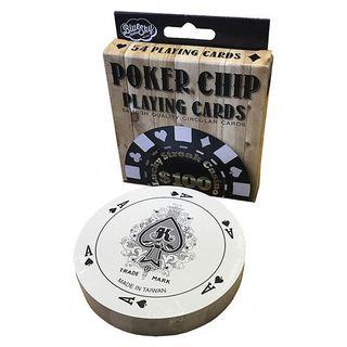 Poker Chip Playing Cards