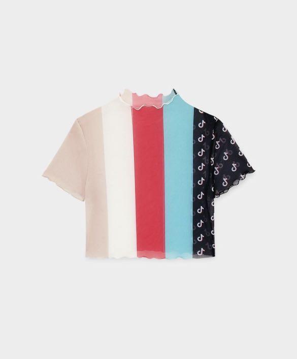 Pomelo x Tik Tok Top, Women's Fashion, Tops, Shirts on Carousell