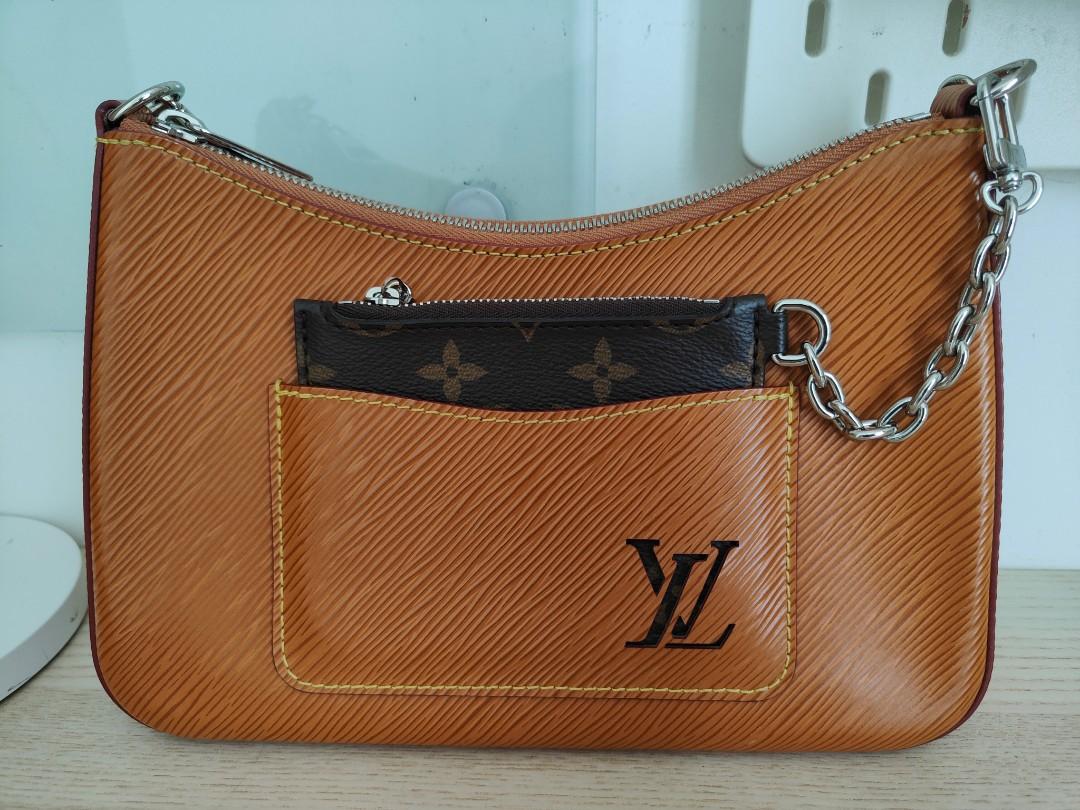 LV Marelle Monogram Shoulder Bag Louis Vuitton Vachetta, Luxury, Bags &  Wallets on Carousell