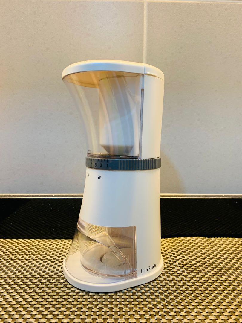 PUREFRESH PRO ELECTRIC COFFEE GRINDER (ESPRESSO & FILTER GRIND), TV