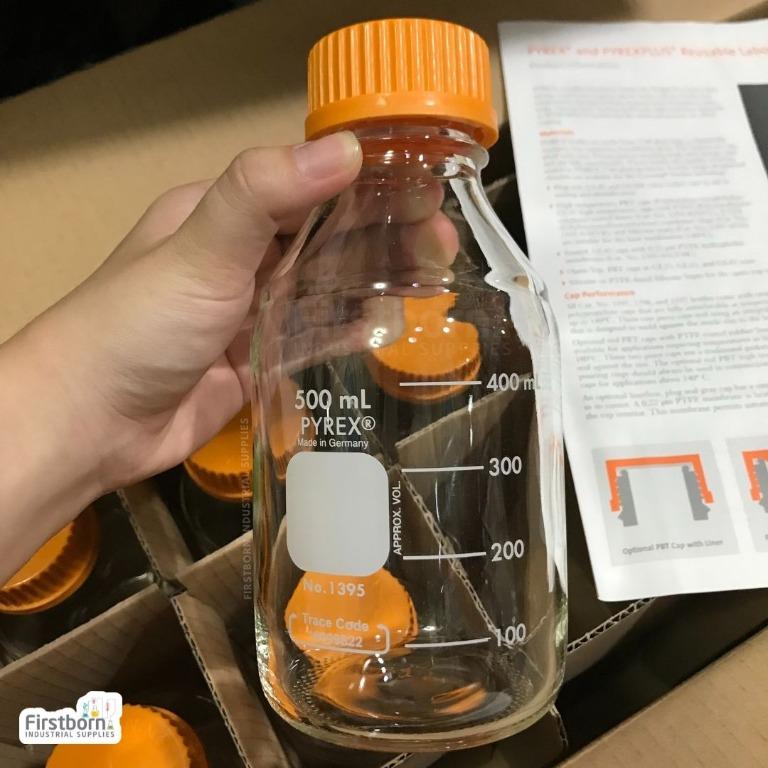Pyrex Reusable Laboratory Bottle 500ML | The Lab Supplies, Commercial ...