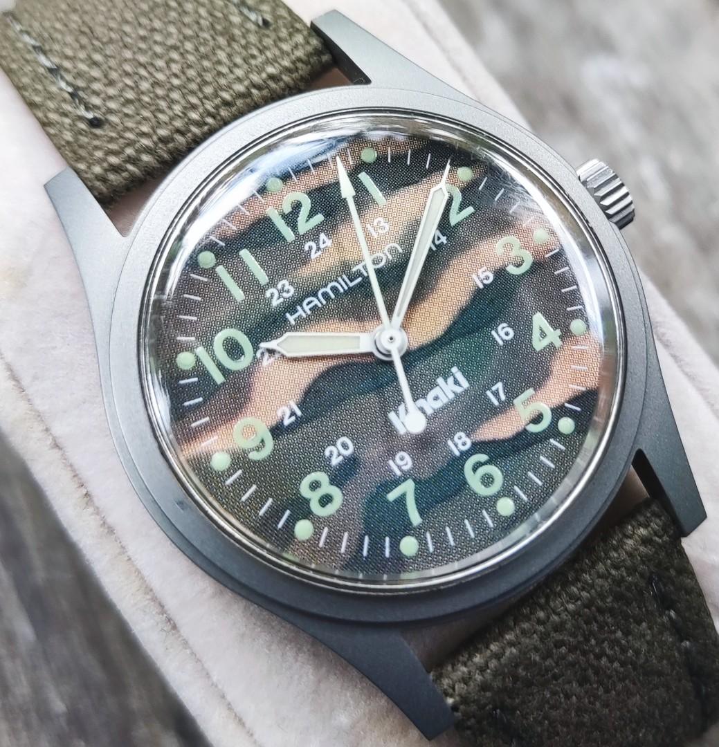 Hamilton khaki field mechanical eta 2801 cheap