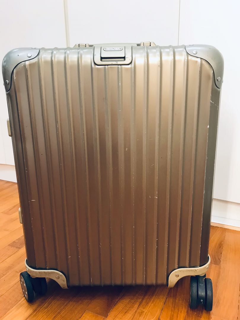 Rimowa Cabin plus aluminium(champagne 