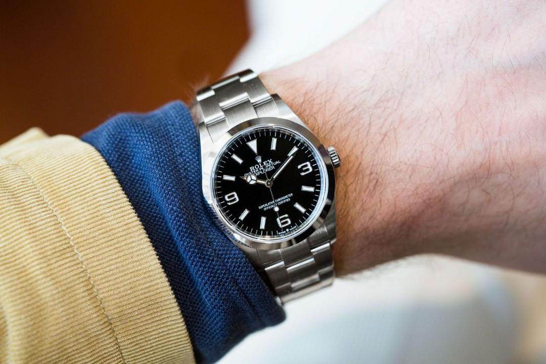Rolex New Explorer I Oyster Steel 36m 