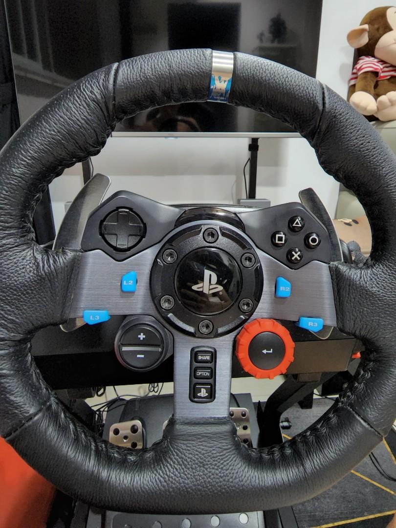 S5 racing rig set to go with PS4 +G29 shifter TV & stand, Video Gaming ...