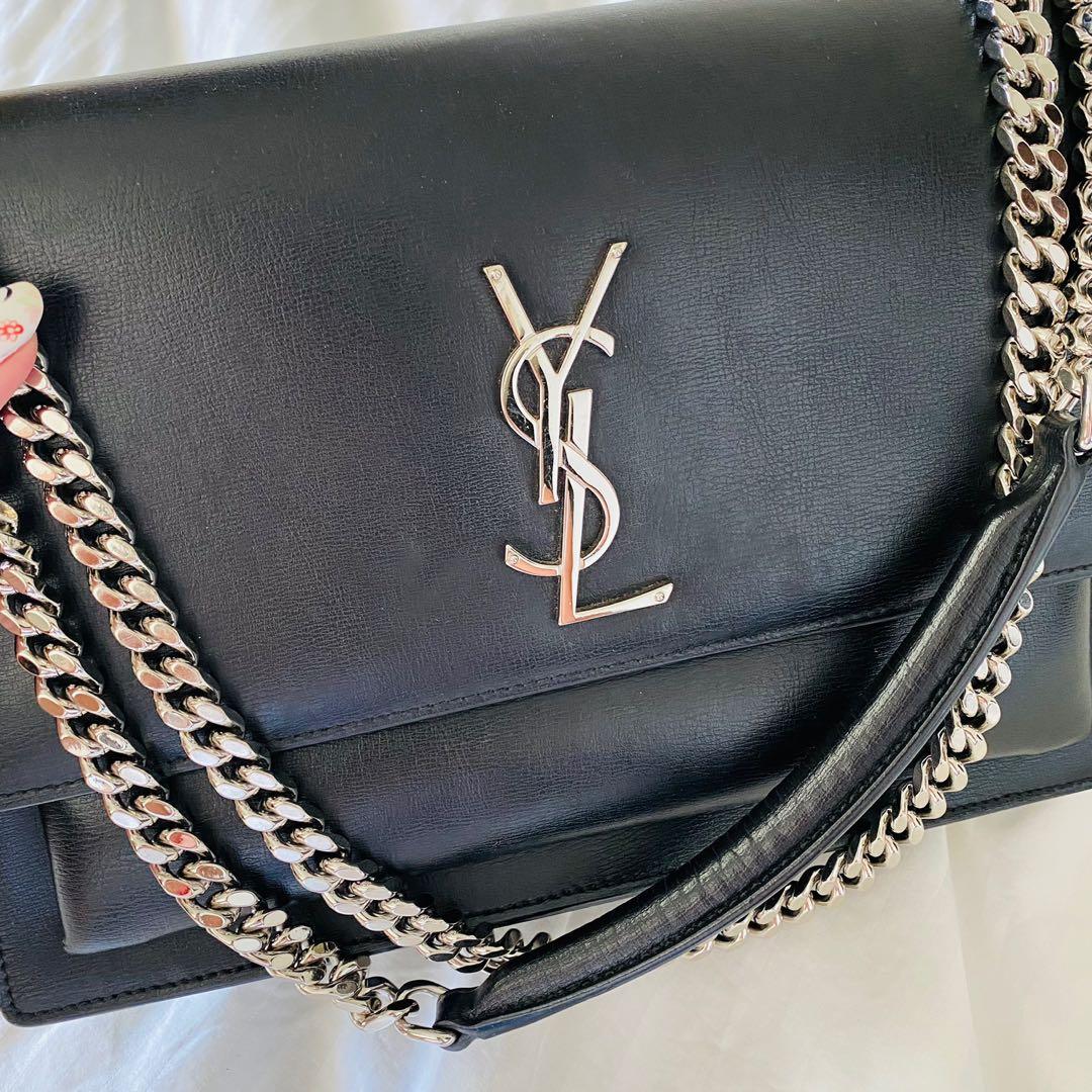 Sunset large in smooth leather sales