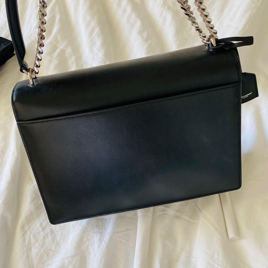 Sunset large in smooth leather outlet