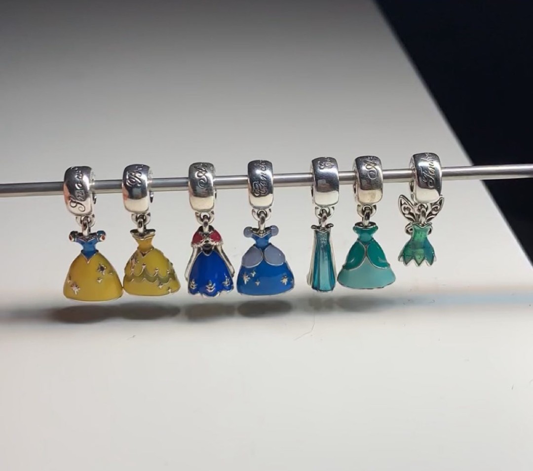 Pandora princess dress shop charms