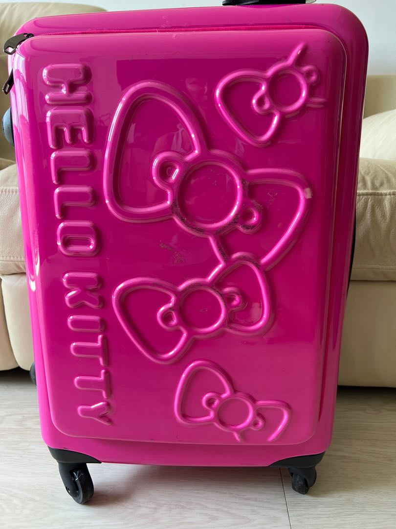 SANRIO HELLO KITTY LUGGAGE, Hobbies & Toys, Travel, Luggage on Carousell