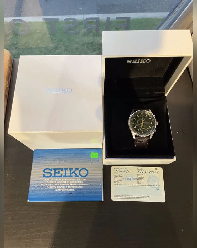 SEIKO 8T67 - 00L0, Men's Fashion, Watches & Accessories, Watches on  Carousell