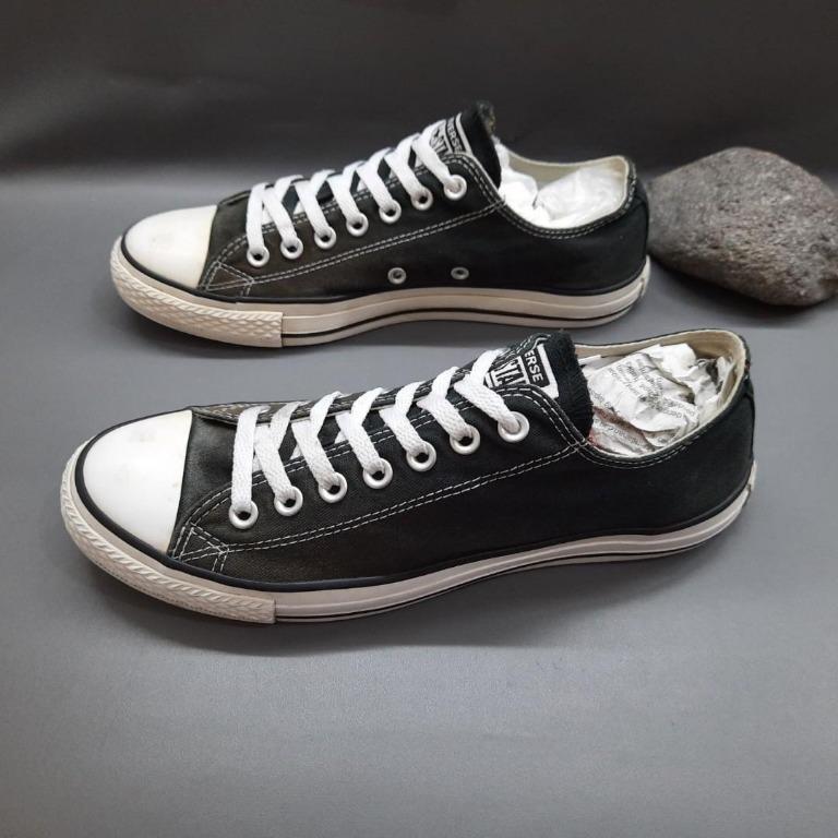 Sepatu Converse 101001 All Star Chuck Taylor Ox Black low size 41.5