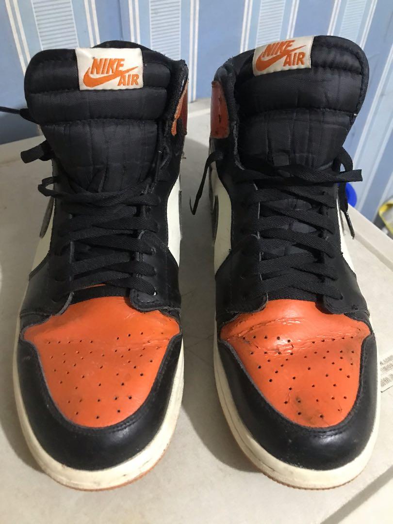 sepatu jordan orange