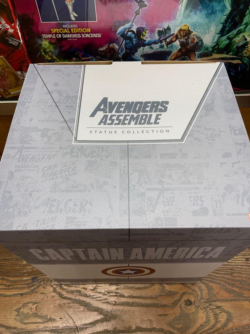 SIDESHOW 1/5 Captain America STATUE (Category: Figurines & Statues) located in San Juan City. Submitted by HOBBYLINE (Listing ID 1159911474, Image 2). Description: SIDESHOW 1/5 Captain America MISB /Brown Shippers Box-27,000 Pickup at Hobby Line Toyshop 2nd flr.Shoppesville Plus Greenhills MOP:GCash & BDO Shipping:Buyers Expense Grab,Lalamove,JRS.