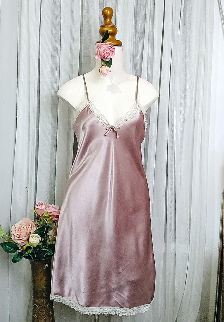 Silk sales sleepwear dress